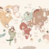 Continents World Map II