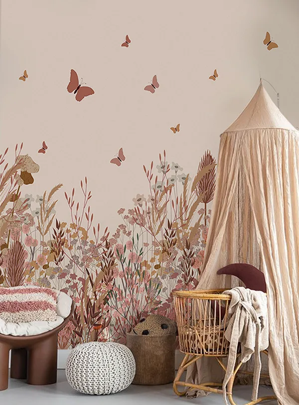 Adesivi Murali Fiori Blu Per Salotti Camera Da Letto Divano Tv Sfondo Decorazione Murale Adesivo Murale Decorazione Domestica