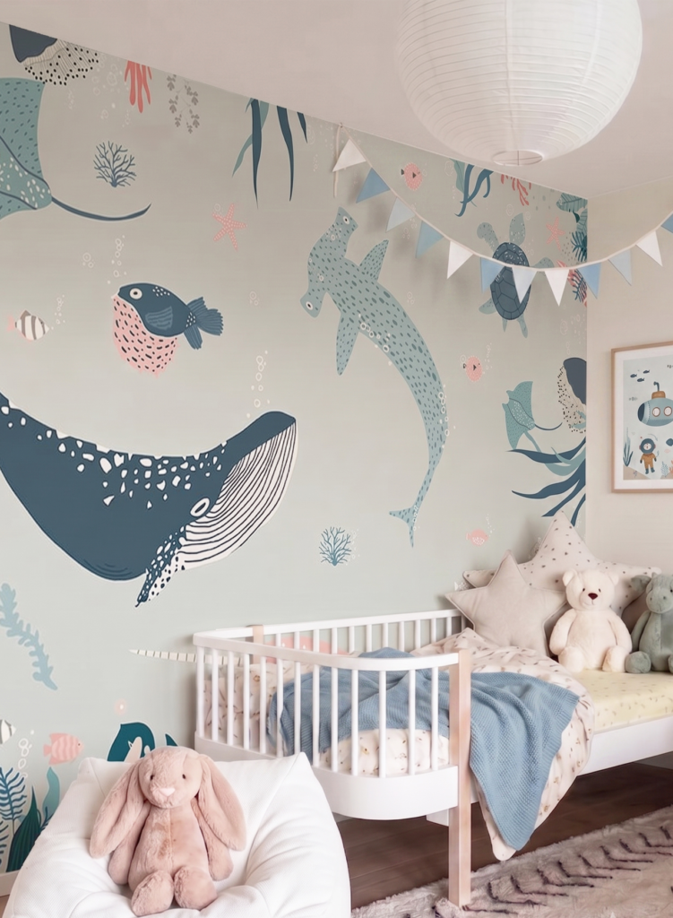 Tailor made kids wallpaper