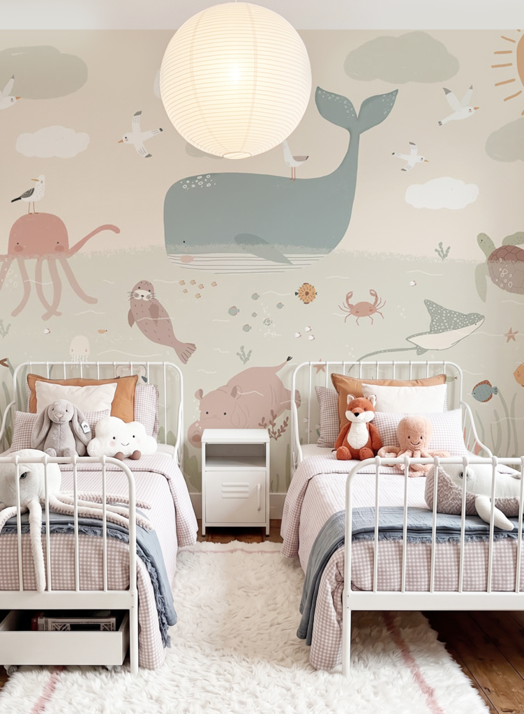 Tailor made kids wallpaper