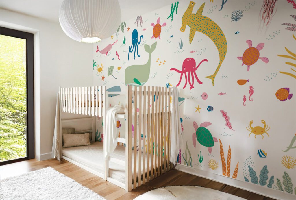 Dive into our Life Aquatic collection and explore underwater wonders! Transform your walls into a marine paradise!