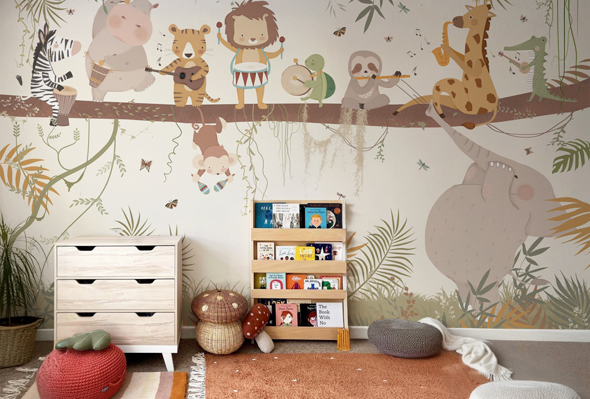 Whether you’re into classical melodies or modern beats, these designs bring the energy of a dance floor or concert hall into your room.