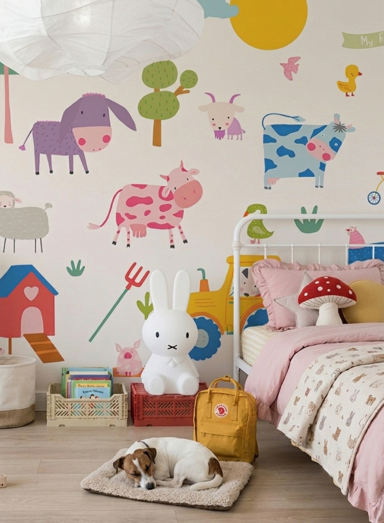 wallpaper for kids made to measure